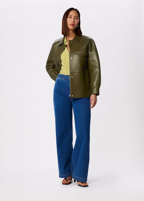 Pale Green Sasha Relaxed Shirt